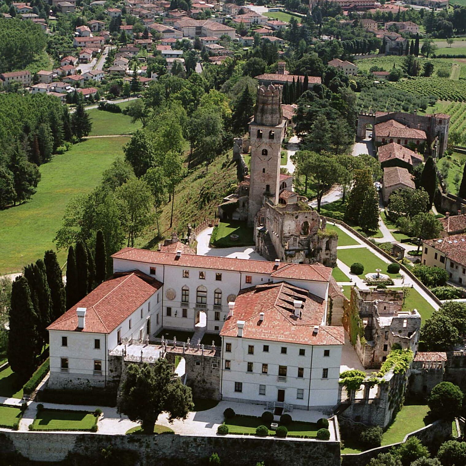 Castle visit in Italy